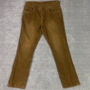 Brooks Brothers Corduroy Pants Men's 35 x 30 Brown Brooks Brothers 346
